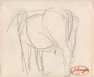 Study of an Animal by George Romney
